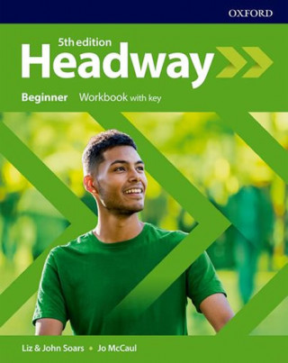 Book New Headway Fifth Edition Beginner Workbook with Answer Key Liz Soars