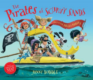 Carte The Pirates of Scurvy Sands Jonny Duddle