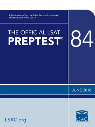 Carte The Official LSAT Preptest 84: (June 2018 Lsat) Law School Council