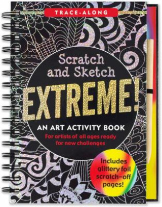 Book Scratch & Sketch Extreme (Trace Along) Inc Peter Pauper Press