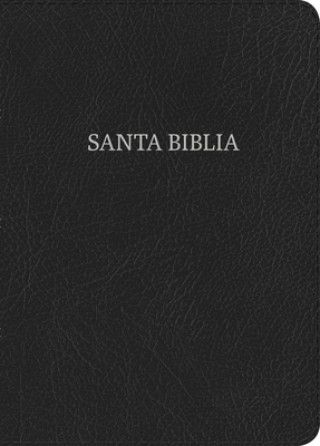 Carte Rvr 1960 Biblia Compacta Letra Grande, Negro Piel Fabricada B&amp;h Espanol Editorial