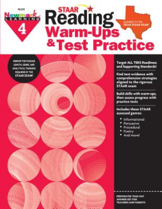 Kniha Staar: Reading Warm Ups and Test Practice G4 