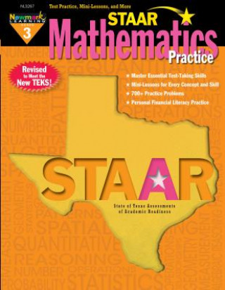 Libro Staar Mathematics Practice Grade 3 Newmark Learning