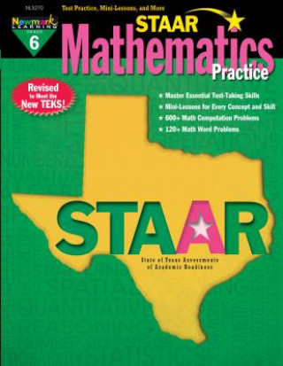 Knjiga Staar Mathematics Practice Grade 6 Newmark Learning