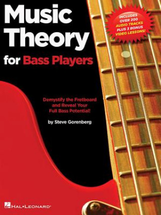 Könyv Music Theory for Bass Players: Demystify the Fretboard and Reveal Your Full Bass Potential! Steve Gorenberg