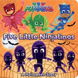 Könyv Five Little Ninjalinos: A Halloween Story Tina Gallo
