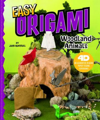 Knjiga Easy Origami Woodland Animals: 4D an Augmented Reading Paper Folding Experience John Montroll