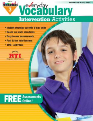Book Everyday Vocabulary Intervention Activities Grade 3 Newmark Learning