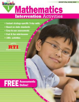 Kniha Mathematics Intervention Activities Grade 1 Newmark Learning