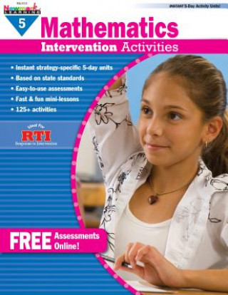 Kniha Mathematics Intervention Activities Grade 5 Book Teacher Resource Newmark Learning