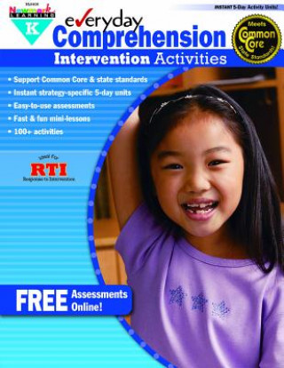 Carte Everyday Comprehension Intervention Activities Grade K Newmark Learning