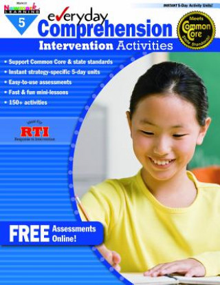 Книга Everyday Comprehension Intervention Activities Grade 5 Newmark Learning