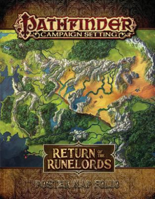 Játék Pathfinder Campaign Setting: Return of the Runelords Poster Map Folio Paizo Staff