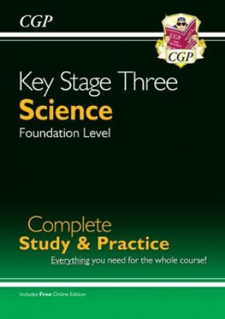 Könyv KS3 Science Complete Revision & Practice - Foundation (with Online Edition) CGP Books