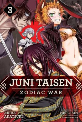 Carte Juni Taisen: Zodiac War (manga), Vol. 3 Akira Akatsuki