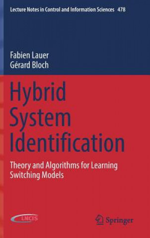 Kniha Hybrid System Identification Fabien Lauer