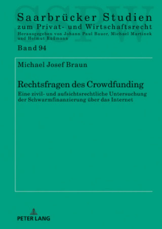 Carte Rechtsfragen Des Crowdfunding Michael Josef Braun