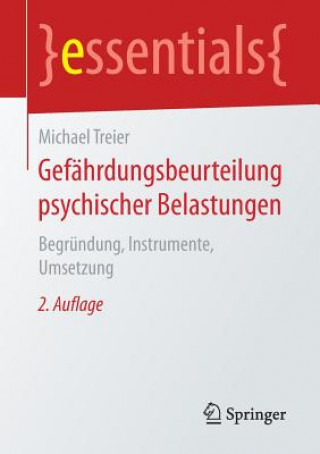 Könyv Gefahrdungsbeurteilung Psychischer Belastungen Michael Treier