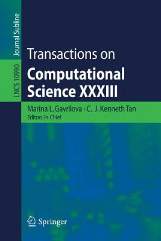 Книга Transactions on Computational Science XXXIII Marina L. Gavrilova