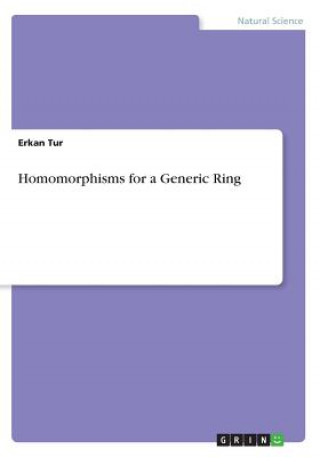 Kniha Homomorphisms for a Generic Ring Erkan Tur