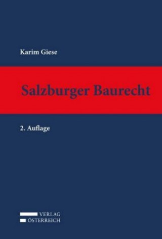 Kniha Salzburger Baurecht Karim Giese