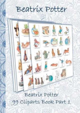 Carte Beatrix Potter 99 Cliparts Book Part 1 ( Peter Rabbit ) Beatrix Potter