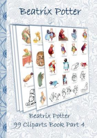 Carte Beatrix Potter 99 Cliparts Book Part 4 ( Peter Rabbit ) Beatrix Potter