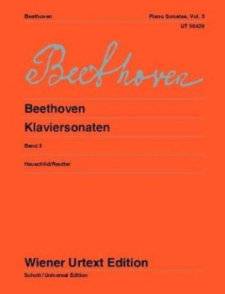 Materiale tipărite Piano Sonatas Ludwig van Beethoven