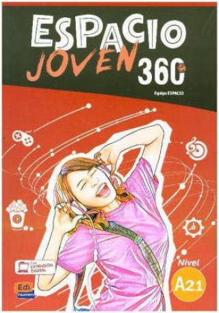 Книга Espacio Joven 360 Level A2.1 : Student Book with free coded access to the ELEteca Equipo Espacio