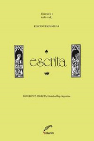 Knjiga REVISTA ESCRITA. VOLUMEN I ANTONIO