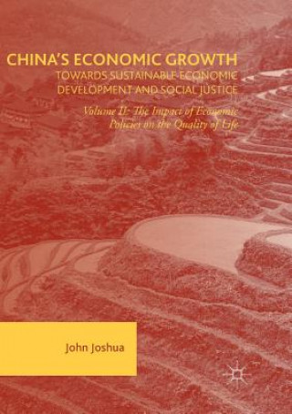 Könyv China's Economic Growth: Towards Sustainable Economic Development and Social Justice John Joshua