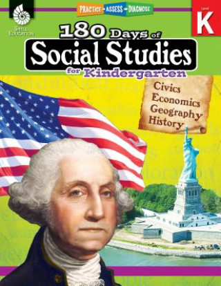 Książka 180 Days of Social Studies for Kindergarten Shell Education