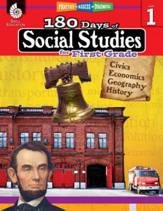 Carte 180 Days of Social Studies for First Grade Shell Education