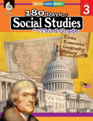 Könyv 180 Days of Social Studies for Third Grade Shell Education