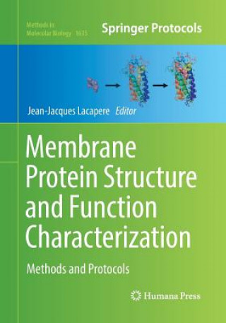 Carte Membrane Protein Structure and Function Characterization Jean-Jacques Lacapere