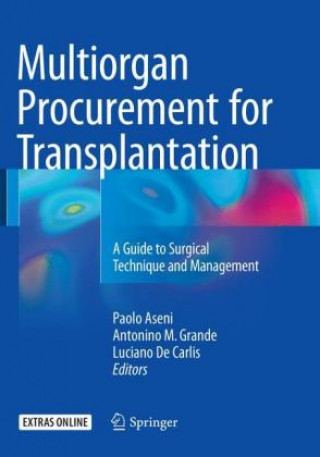 Kniha Multiorgan Procurement for Transplantation Paolo Aseni