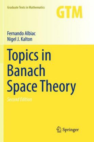 Kniha Topics in Banach Space Theory Fernando Albiac