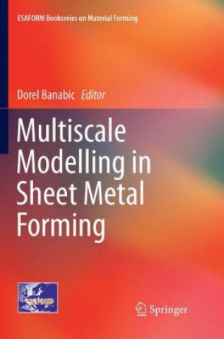 Buch Multiscale Modelling in Sheet Metal Forming Dorel Banabic