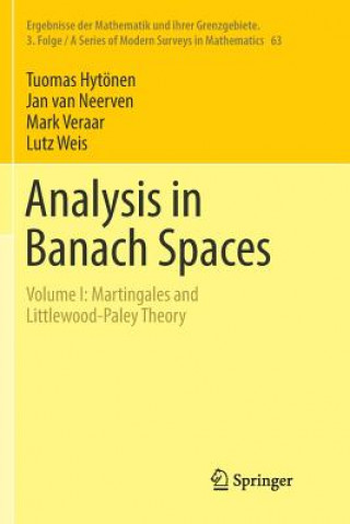 Knjiga Analysis in Banach Spaces Tuomas Hytoenen