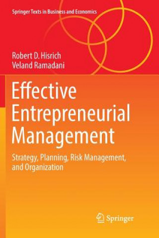 Livre Effective Entrepreneurial Management Robert D. Hisrich