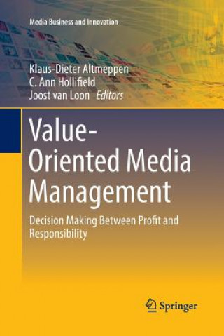 Libro Value-Oriented Media Management Klaus-Dieter Altmeppen