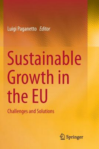 Kniha Sustainable Growth in the EU Luigi Paganetto