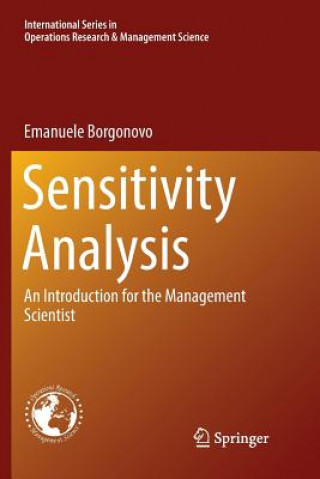 Knjiga Sensitivity Analysis Emanuele Borgonovo