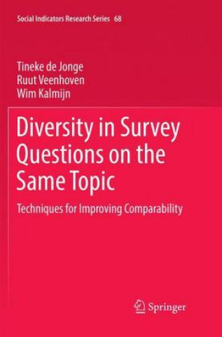 Carte Diversity in Survey Questions on the Same Topic Tineke De Jonge