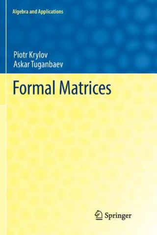 Carte Formal Matrices Piotr Krylov