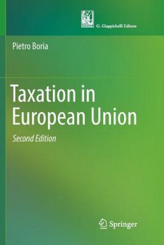 Kniha Taxation in European Union Pietro Boria