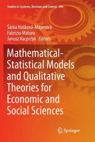 Kniha Mathematical-Statistical Models and Qualitative Theories for Economic and Social Sciences Sárka HoSková-Mayerová