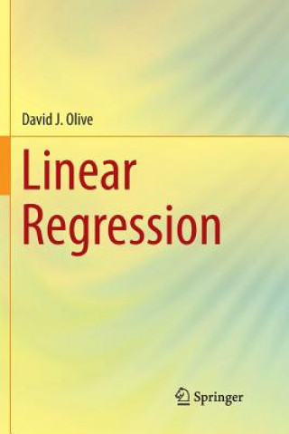 Kniha Linear Regression David J. Olive