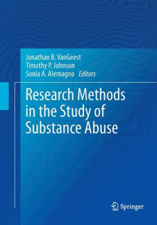 Carte Research Methods in the Study of Substance Abuse Sonia A. Alemagno