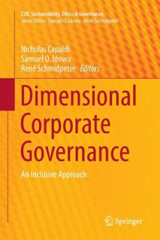 Kniha Dimensional Corporate Governance Nicholas Capaldi